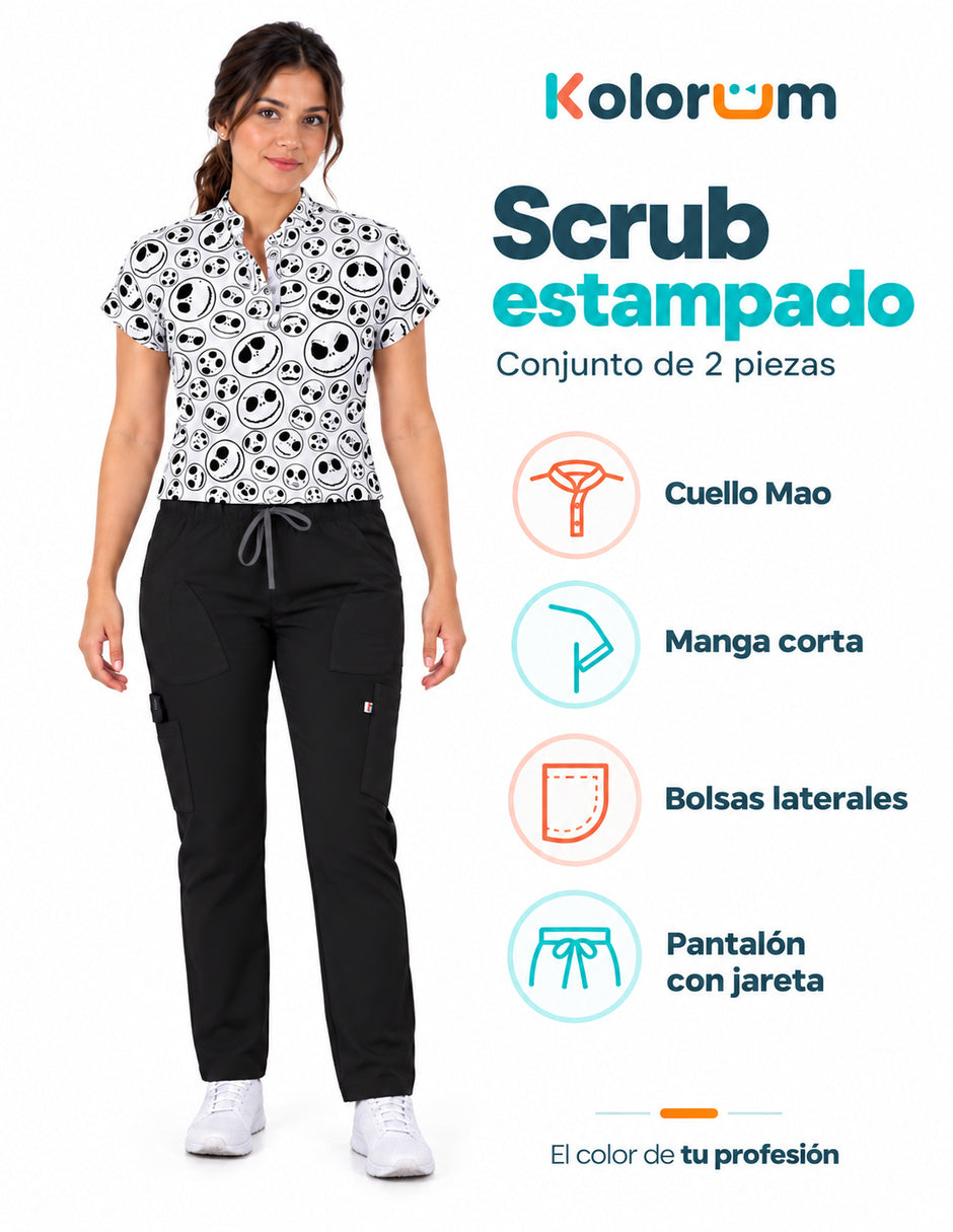 Mao Jack – Conjunto médico de 2 piezas | Halloween